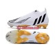 Vit Svart Adidas Predator Edge Geometric FG fotbollsskor