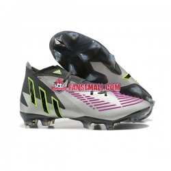 Lila Vit Adidas Predator Edge Geometric.1 FG fotbollsskor