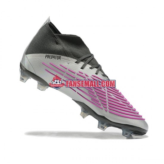Lila Vit Adidas Predator Edge Geometric.1 FG fotbollsskor