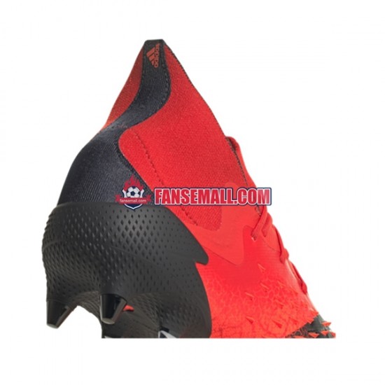 Röd Svart Adidas Predator FREAK.1 SG Meteorite fotbollsskor
