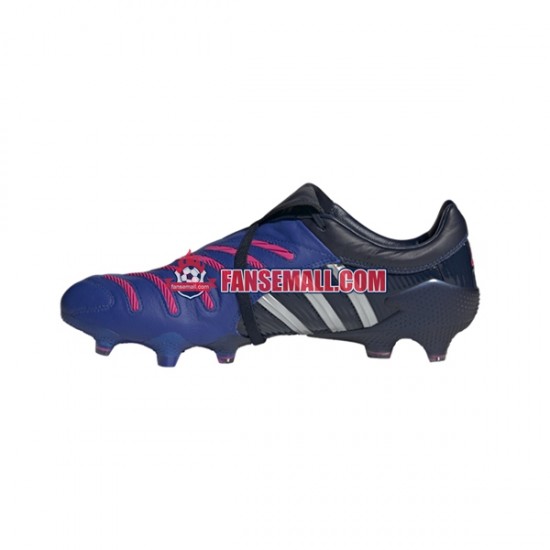 Rosa Blå Svart Adidas Predator Pulse UCL FG fotbollsskor
