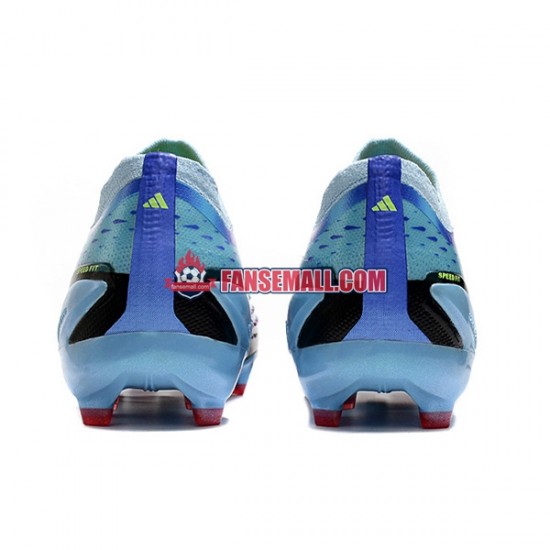 Blå Adidas Speed portal.1 2022 World Cup FG fotbollsskor