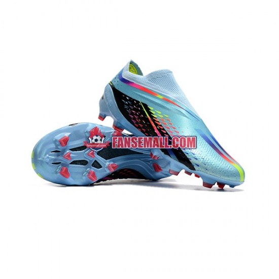 Blå Adidas Speed portal.1 2022 World Cup FG fotbollsskor