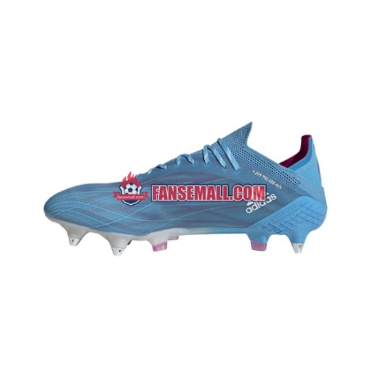 Rosa Blå Vit Adidas X SPEEDFLOW.1 SG Sapphire Edge fotbollsskor