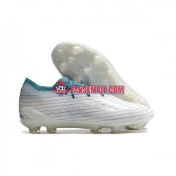 Blå Vit Adidas X Speedportal .1 2022 World Cup FG FG fotbollsskor