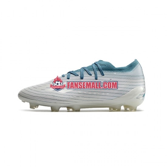 Blå Vit Adidas X Speedportal .1 2022 World Cup FG FG fotbollsskor