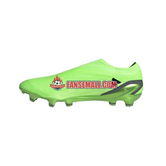 Grön Svart Adidas X Speedportal FG Game Data fotbollsskor