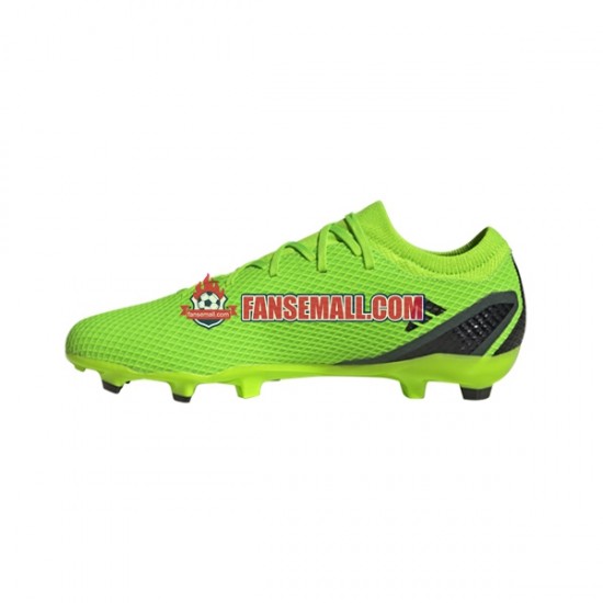 Grön Svart Adidas X Speedportal.3 FG Game Data fotbollsskor