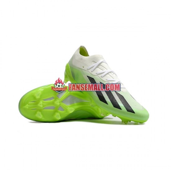 Vit Grön Svart Adidas X23 .1 FG fotbollsskor