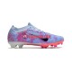 Lila Röd Blå catalog/GMN/Nike Air Zoom Mercurial IX Elite FG fotbollsskor