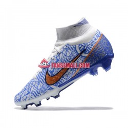 Guld Blå Vit catalog/GMN/Nike Air Zoom Mercurial Superfly IX Elite FG fotbollsskor