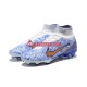 Guld Blå Vit catalog/GMN/Nike Air Zoom Mercurial Superfly IX Elite FG fotbollsskor