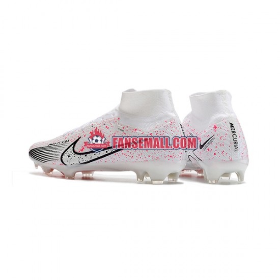 Röd Vit Svart catalog/GMN/Nike Air Zoom Mercurial Superfly IX Elite FG fotbollsskor