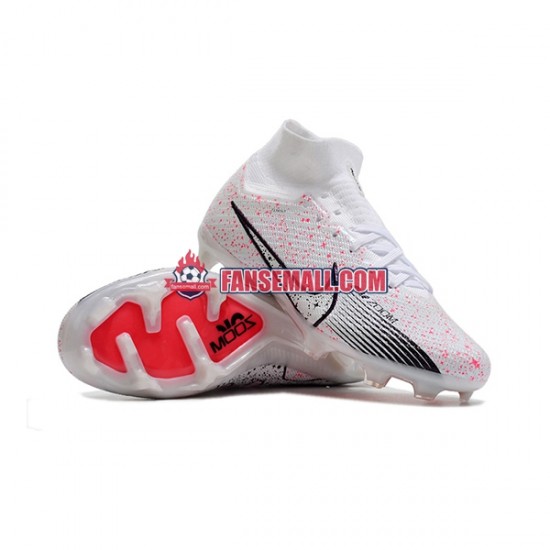 Röd Vit Svart catalog/GMN/Nike Air Zoom Mercurial Superfly IX Elite FG fotbollsskor
