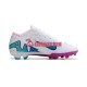 Lila Rosa Vit catalog/GMN/Nike Air Zoom Mercurial Vapor XV Elite AG fotbollsskor
