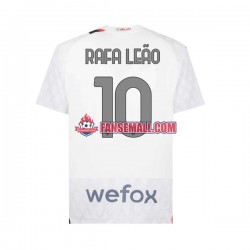 Matchtröjor AC Milan Rafael Leao 10 2023-2024 Kortärmad till Herr (2:a ställ)