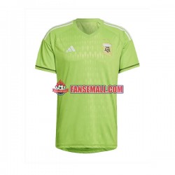 Matchtröjor Argentina Målvaktströja World Cup 2022 Kortärmad till Herr (1:a ställ) Matchtröjor Argentina Målvaktströja World Cup 2022 Kortärmad till Herr (1:a ställ)