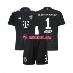 Matchtröjor FC Bayern München Målvaktströja Manuel Neuer 1 2023-2024 Kortärmad till Barn (1:a ställ)