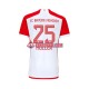 Matchtröjor FC Bayern München Thomas Muller 25 2023-2024 Kortärmad till Herr (1:a ställ)