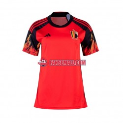 Matchtröjor Belgien World Cup 2022 Kortärmad till Dam (1:a ställ)