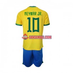 Matchtröjor Brasilien Neymar JR 10 World Cup 2022 Kortärmad till Barn (1:a ställ) Matchtröjor Brasilien Neymar JR 10 World Cup 2022 Kortärmad till Barn (1:a ställ)