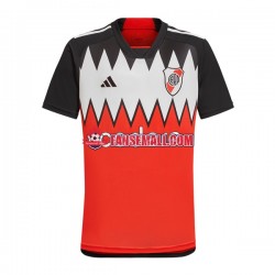 Matchtröjor CA River Plate 2023-2024 Kortärmad till Herr (2:a ställ)