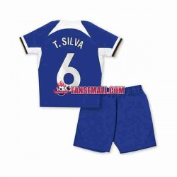 Matchtröjor Chelsea T.SILVA 6 2023-2024 Kortärmad till Barn (1:a ställ)