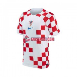 Matchtröjor Kroatien World Cup 2022 Kortärmad till Herr (1:a ställ)