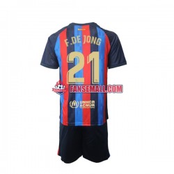 Matchtröjor FC Barcelona Frenkie de Jong 21 2022-2023 Kortärmad till Barn (1:a ställ) Matchtröjor FC Barcelona Frenkie de Jong 21 2022-2023 Kortärmad till Barn (1:a ställ)