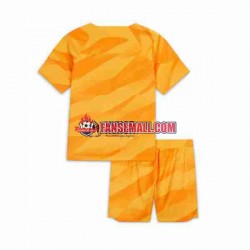 Matchtröjor FC Barcelona Målvaktströja 2023-2024 Kortärmad till Barn (4:e ställ)