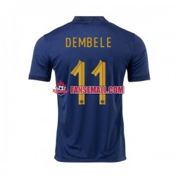 Matchtröjor Frankrike Dembele 11 World Cup 2022 Kortärmad till Herr (1:a ställ) Matchtröjor Frankrike Dembele 11 World Cup 2022 Kortärmad till Herr (1:a ställ)