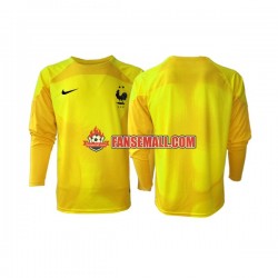 Matchtröjor Frankrike Målvaktströja World Cup 2022 Långärmad till Herr (3:e ställ) Matchtröjor Frankrike Målvaktströja World Cup 2022 Långärmad till Herr (3:e ställ)