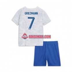 Matchtröjor Frankrike Griezmann 7 World Cup 2022 Kortärmad till Barn (2:a ställ) Matchtröjor Frankrike Griezmann 7 World Cup 2022 Kortärmad till Barn (2:a ställ)