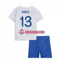 Matchtröjor Frankrike Kante 13 World Cup 2022 Kortärmad till Barn (2:a ställ) Matchtröjor Frankrike Kante 13 World Cup 2022 Kortärmad till Barn (2:a ställ)