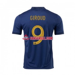 Matchtröjor Frankrike Olivier Giroud 9 World Cup 2022 Kortärmad till Herr (1:a ställ) Matchtröjor Frankrike Olivier Giroud 9 World Cup 2022 Kortärmad till Herr (1:a ställ)