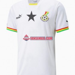 Matchtröjor Ghana World Cup 2022 Kortärmad till Herr (1:a ställ) Matchtröjor Ghana World Cup 2022 Kortärmad till Herr (1:a ställ)