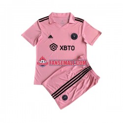 Matchtröjor Inter Miami 2023 Kortärmad till Barn (1:a ställ)