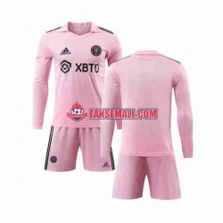 Matchtröjor Inter Miami 2023-2024 Långärmad till Barn (1:a ställ)