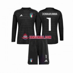 Matchtröjor Italien Målvaktströja Donnarumma 1 2023 Långärmad till Barn (2:a ställ) Matchtröjor Italien Målvaktströja Donnarumma 1 2023 Långärmad till Barn (2:a ställ)
