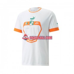 Matchtröjor Elfenbenskusten 2022 Kortärmad till Herr (2:a ställ)