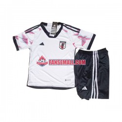 Matchtröjor Japan World Cup 2022 Kortärmad till Barn (2:a ställ)