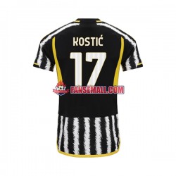Matchtröjor Juventus Filip Kostic 17 2023-2024 Kortärmad till Herr (1:a ställ)
