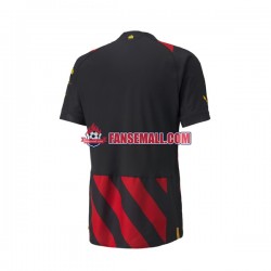 Matchtröjor Manchester City 2022-2023 Kortärmad till Herr (2:a ställ)