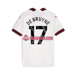 Matchtröjor Manchester City Kevin De Bruyne 17 2023-2024 Kortärmad till Herr (2:a ställ)