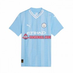 Matchtröjor Manchester City 2023-2024 Kortärmad till Dam (1:a ställ)