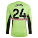 Matchtröjor Manchester United Målvaktströja Andre Onana 24 2023-2024 Långärmad till Herr (1:a ställ)