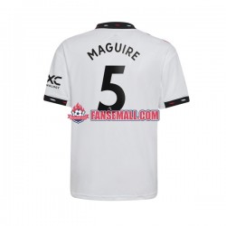 Matchtröjor Manchester United Harry Maguire 5 2022-2023 Kortärmad till Herr (2:a ställ)