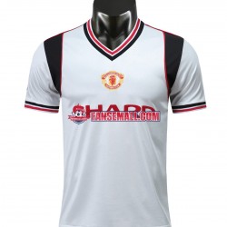 Matchtröjor Manchester United Retro 1985 Kortärmad till Herr (2:a ställ)