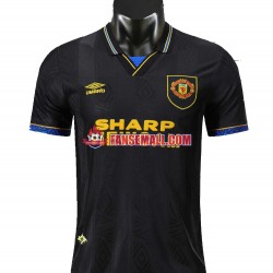 Matchtröjor Manchester United Retro 1994 Kortärmad till Herr (2:a ställ)