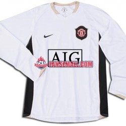 Matchtröjor Manchester United Retro 2006-2007 Långärmad till Herr (2:a ställ)